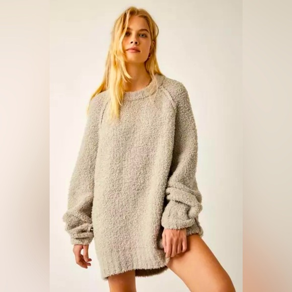 Free People Teddy Sweater Tunic